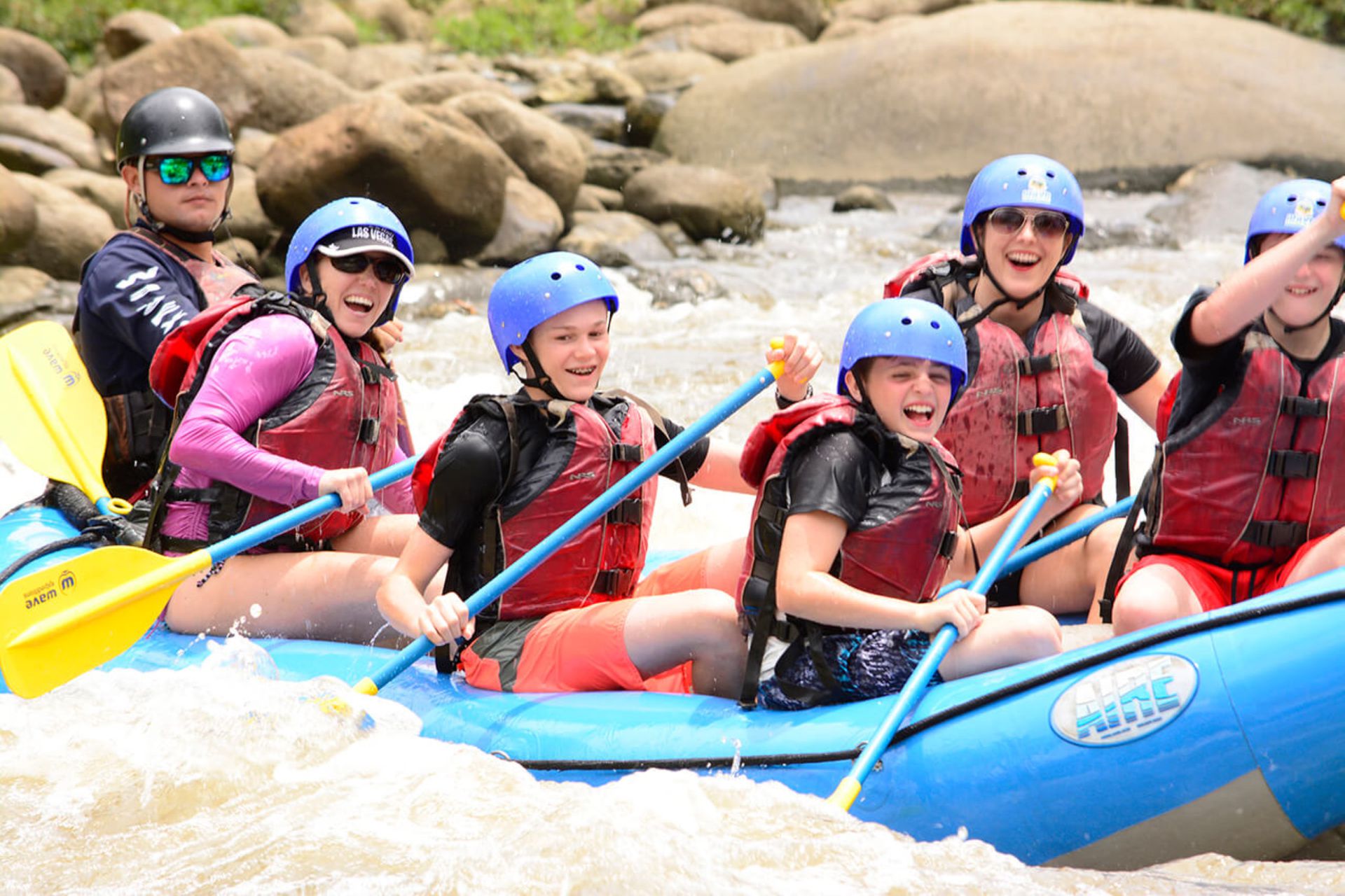 Combo Rafting + Waterfall Rapelling