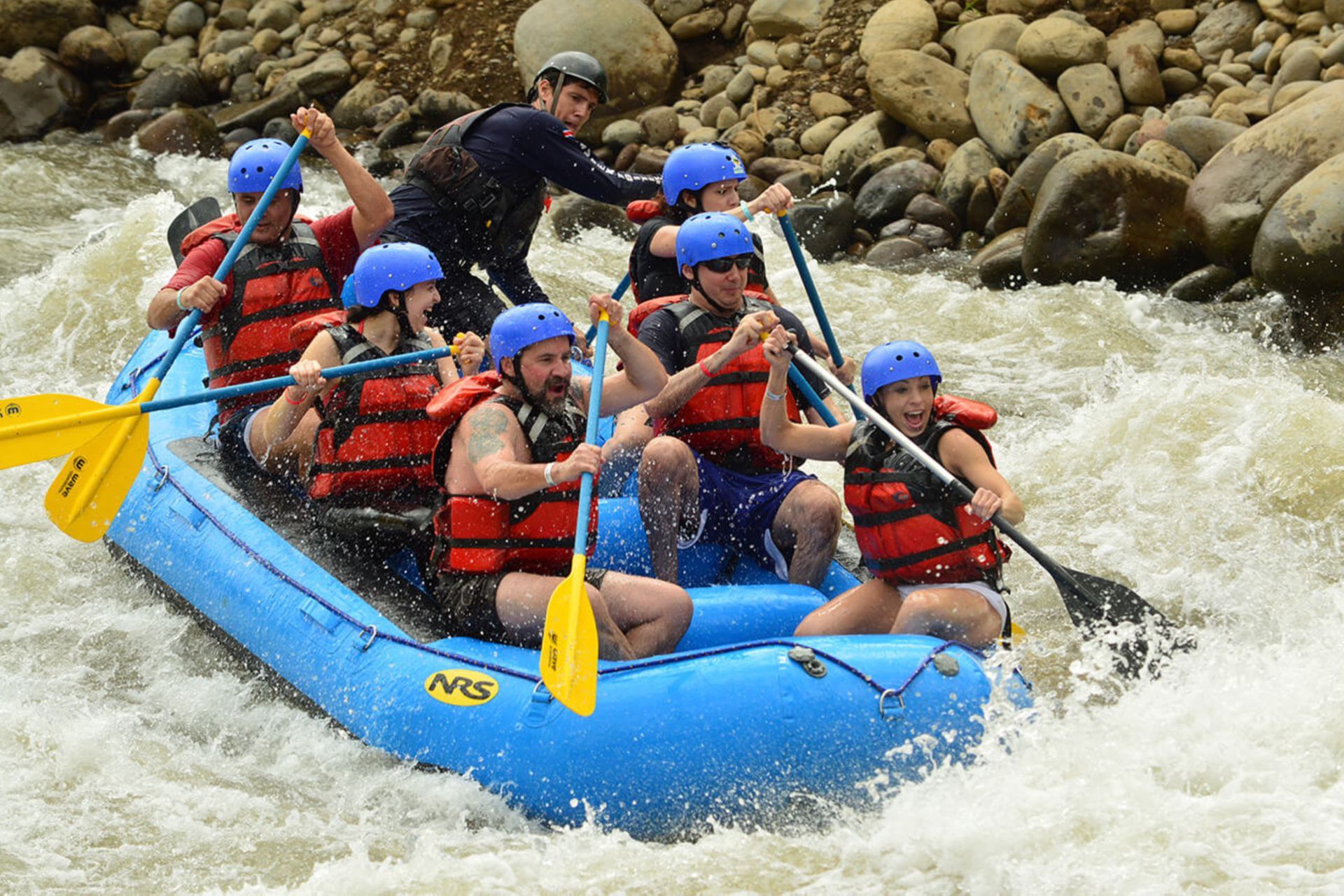 Rafting Class II & III  Balsa River